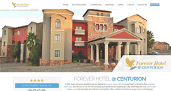 Desktop Screenshot of centurionhotel.co.za